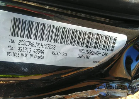 2020 Dodge Charger Scat Pack from USA, damaged, VIN 2C3CDXGJ0LH156760